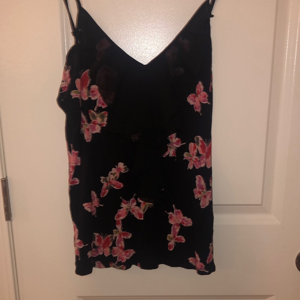 Butterfly tank blouse